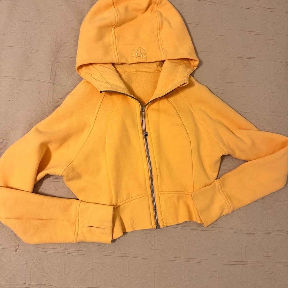 Lululemon Scuba Full-Zip Cropped Hoodie